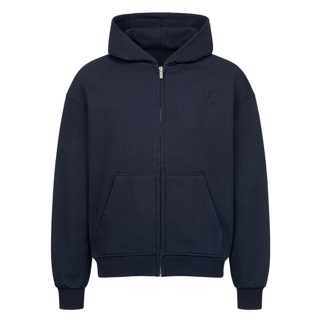 LV Oversized Zipper Hoodie