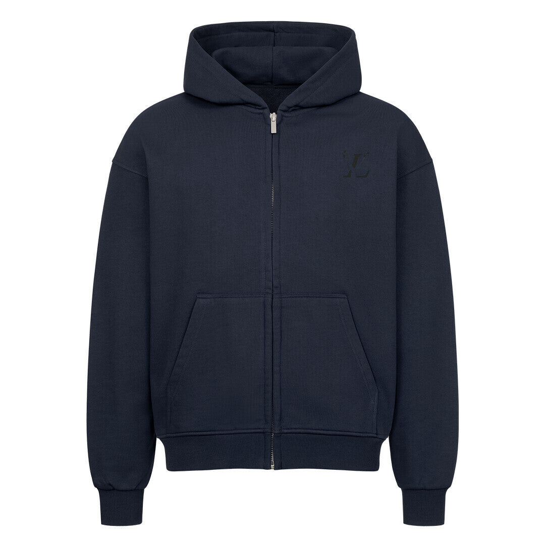 LV Oversized Zipper Hoodie