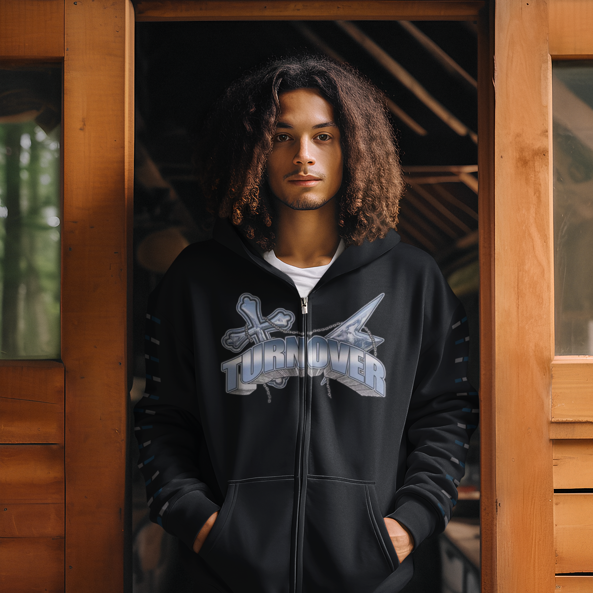 TURNOVER Zipper Hoodie