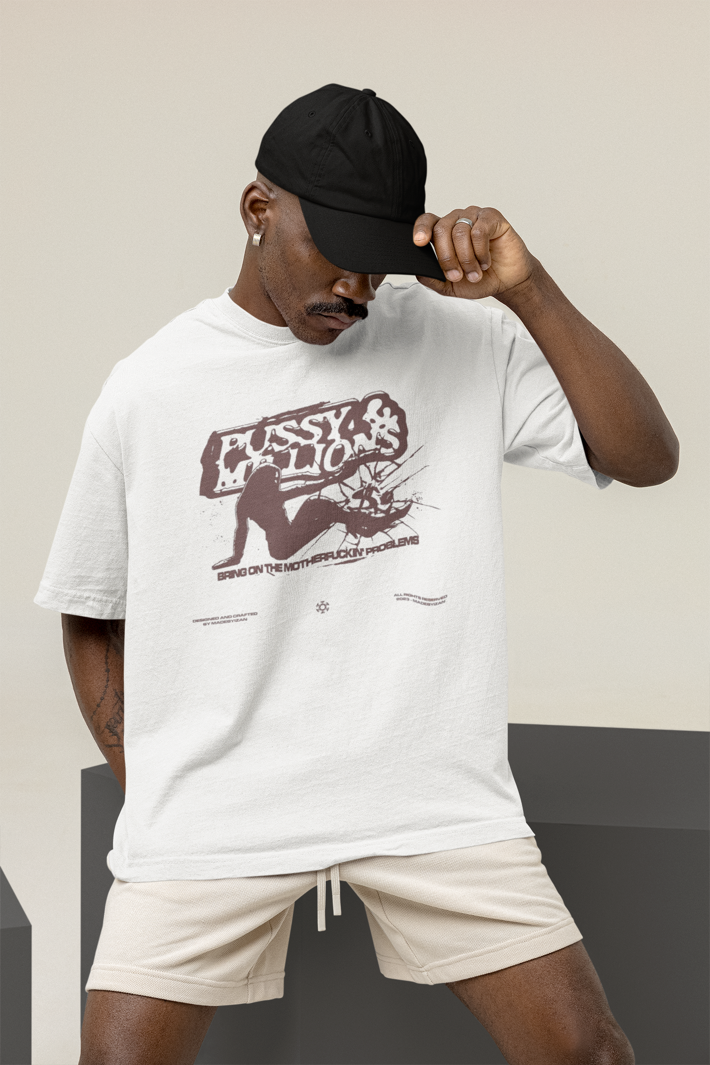 P*SSY MILLIONS  Oversized Shirt